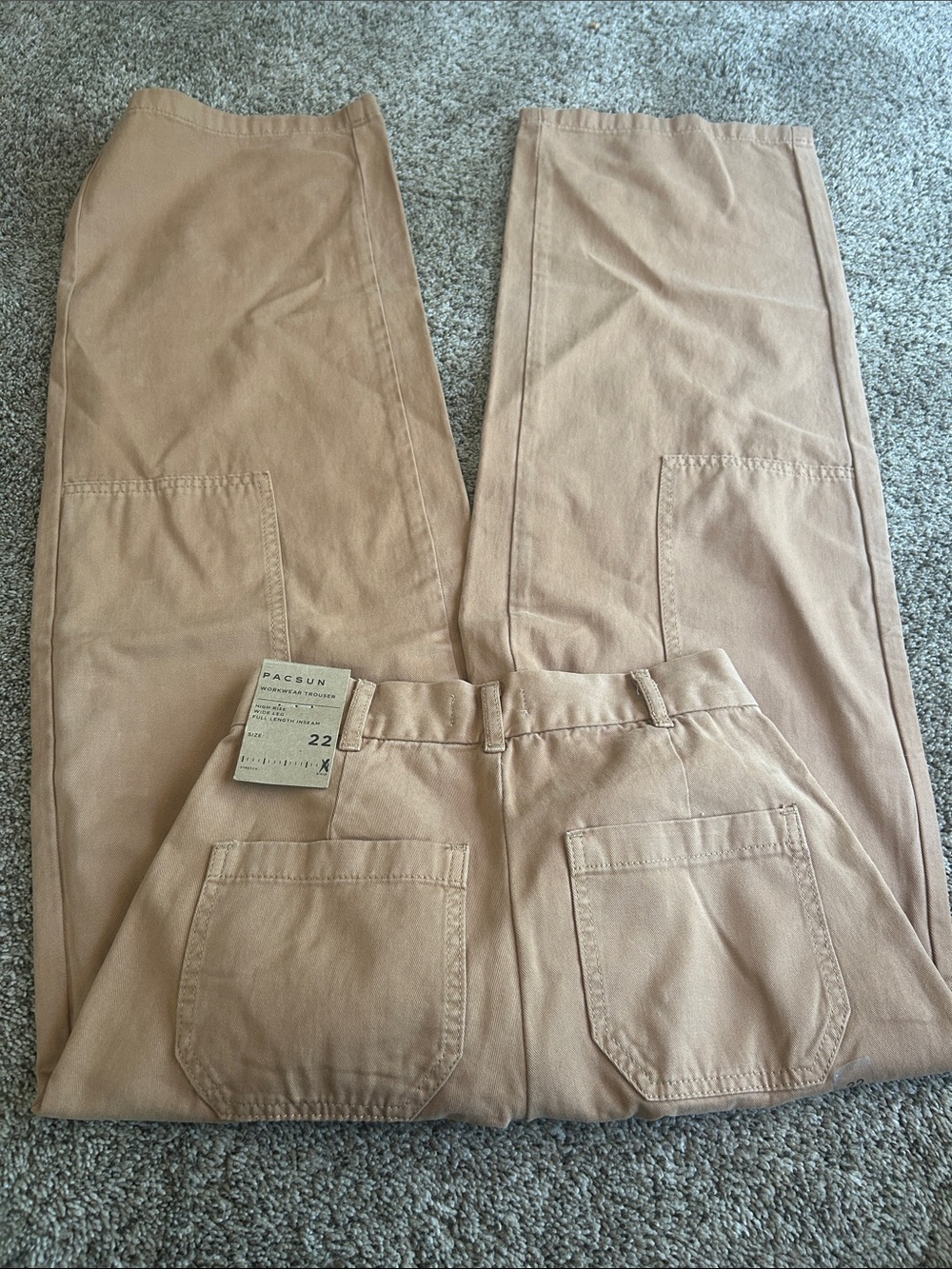 PacSun Light Tan Workwear Chinos